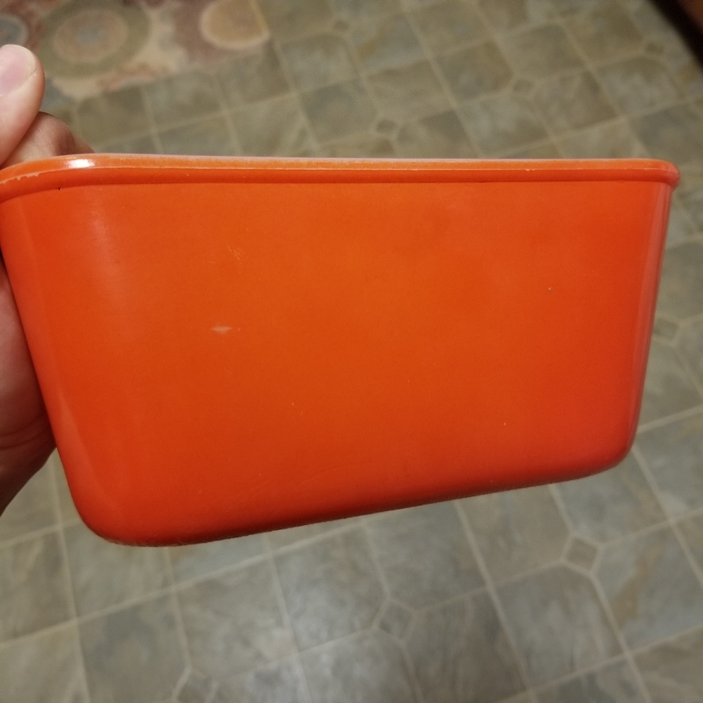 Vintage Red Sears Ovenware